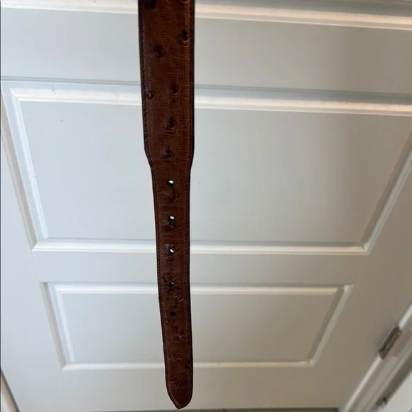 Lucchese Ostrich Belt - Picture 3 of 6